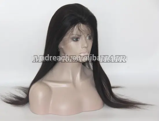 100% Human Glueless Silk Top Full lace Wig