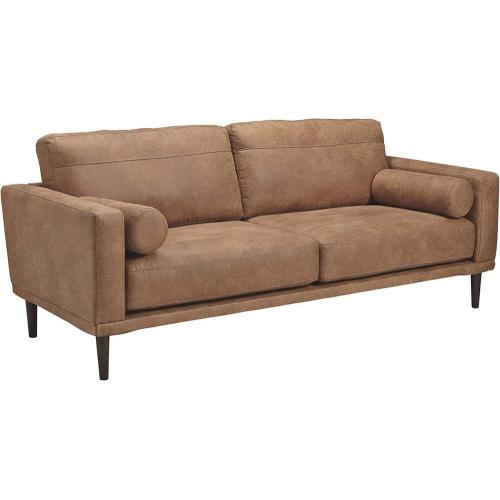 Faux Leather Sofa High Cost-effective NEW Design Mid Century Modern Faux Leather Sofa Factory