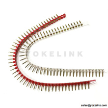 Cink-sárga szortírozott faforgácslap deszkacsavarok Összevont gipszkarton csavarok csavarpisztolyhoz