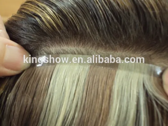 China hair manufacturer KIngshoe hair Tape Hair Extensions