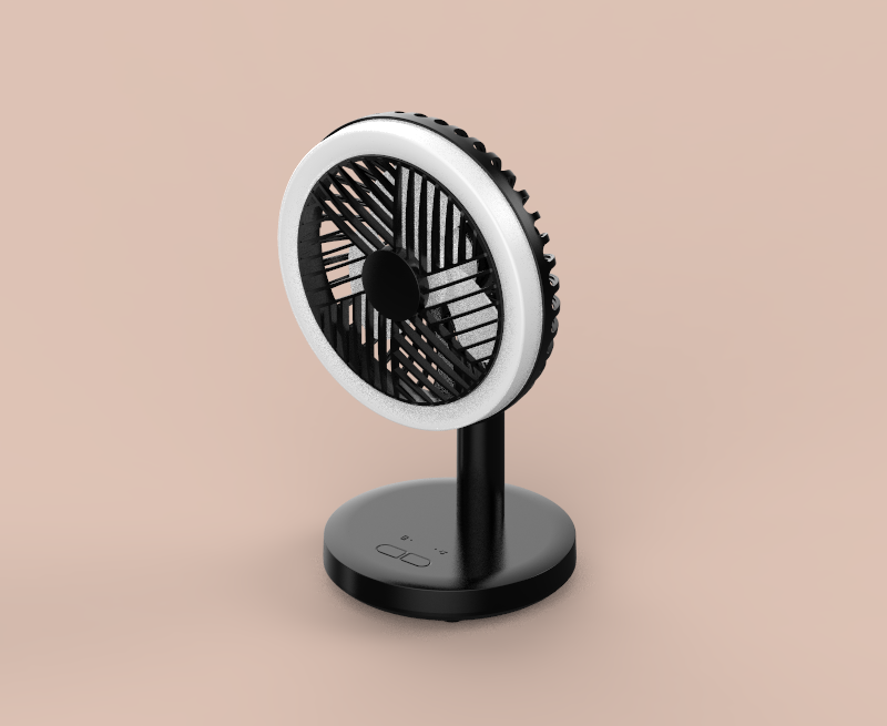 5 Zoll wiederaufladbares Mini -Fan