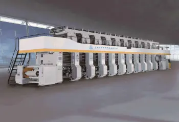 FWZ series shaftless drive rotogravure printing machine