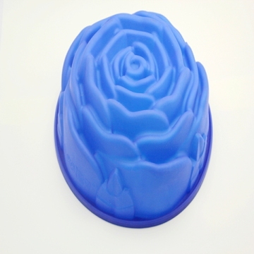 2016 new arrivals silicone rose cake mold