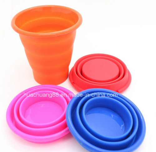 Various of Colors Silicone Foldable Cup