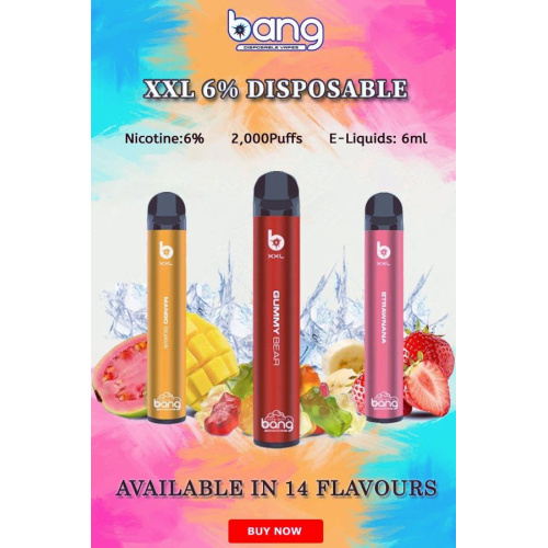 Bang xxl mangue jetable