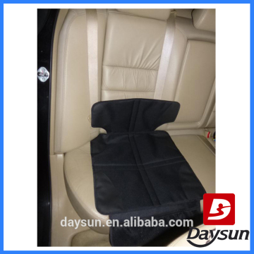Children seat protector cover with mesh pockets