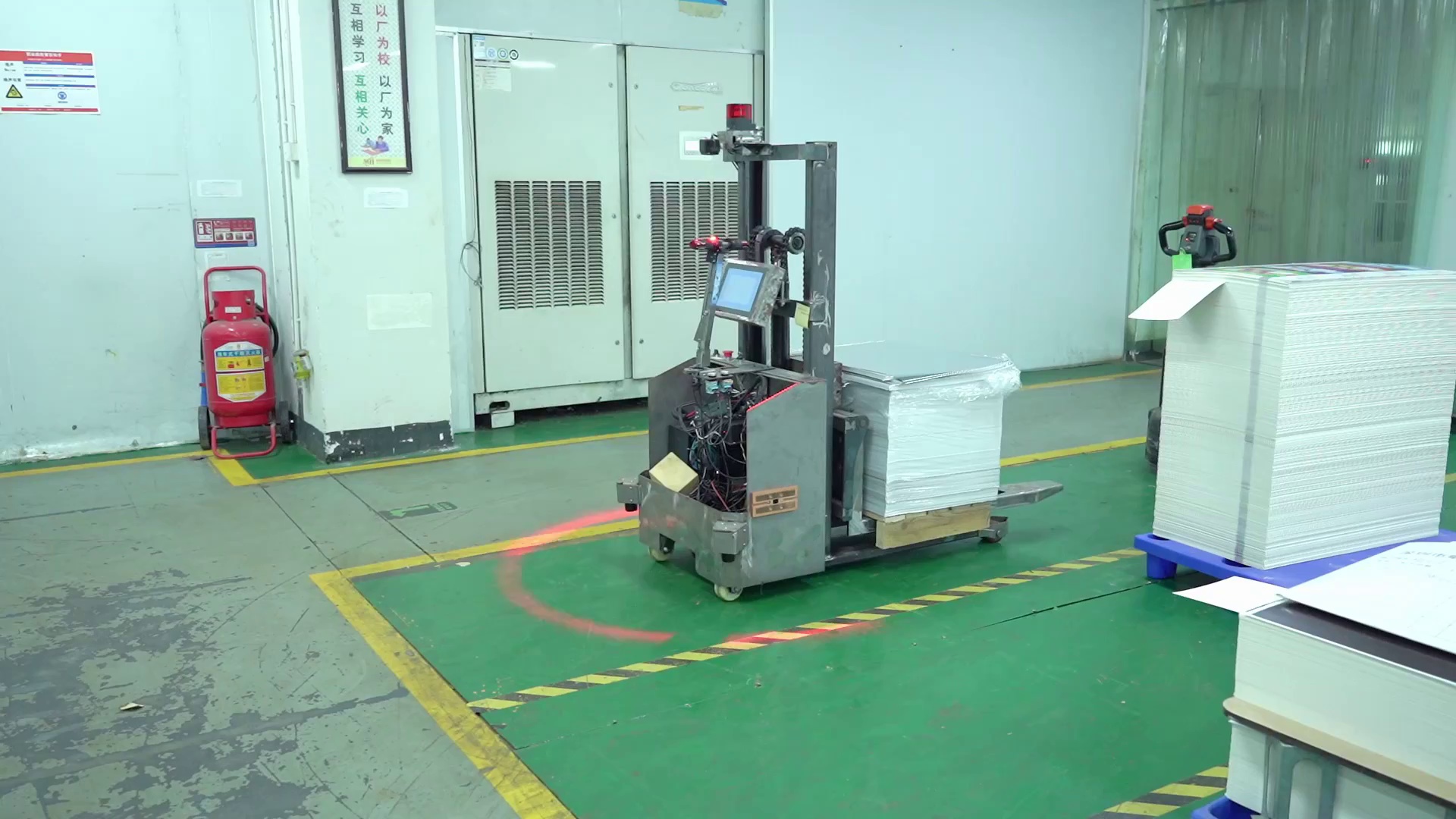 Reeman Smart Forklift AMR AGV Indoor Autonomous Mini Forklift
