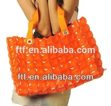 Custom red inflatable mountaineering bag