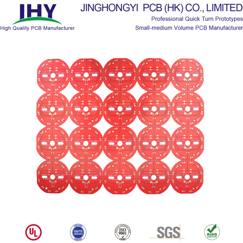 Aluminium Base 94v-0 LED PCB Circuit Board Fr-4 Double Sided PCB