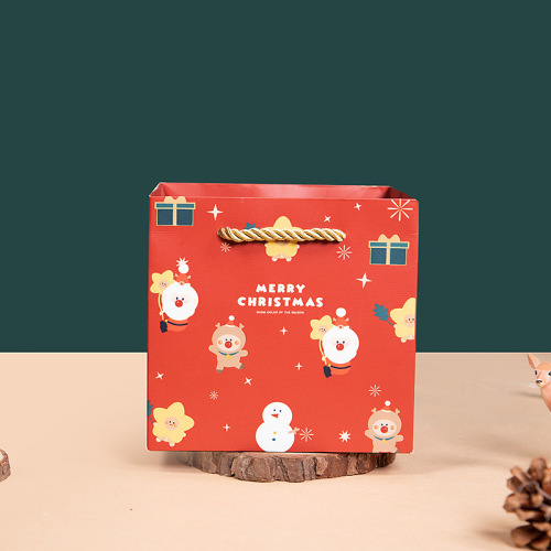 Wholesale Window Bag Kids Christmas Paper Gift Bags