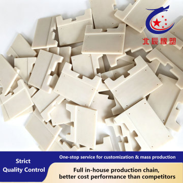 Custom-Machined Nylon Profiles with Reinforced Pad Design