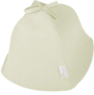 embroidery wool felt sauna hat for steam sauna