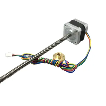 324mm Shaft 2 Phase NEMA17 Linear Stepper Motor 42HS34-1334-04LA