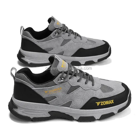 Factory-Price Work Shoes: Casual Trainers, Hiking Shoes, and Steel-Toe Safety Shoes for Men