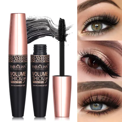 3D Fiber Mascara - Black Lash Extension, Waterproof Eyelash Mascara