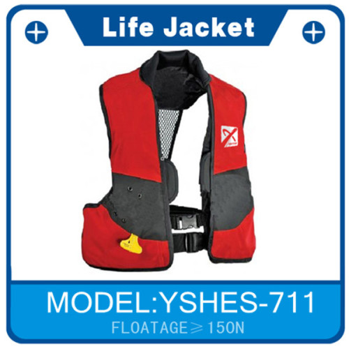 Durable Auto Waist Life Jacket High Quality Marine Tackle Reflective Life Jacket for Sale