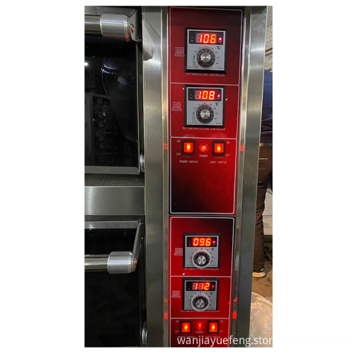 Electric Commercial Triple Deck Oven for Professional Bread Baking and Industrial Manufacturing