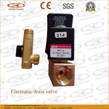 220VAC Auto Solenoid Valve with Forging Brass Body