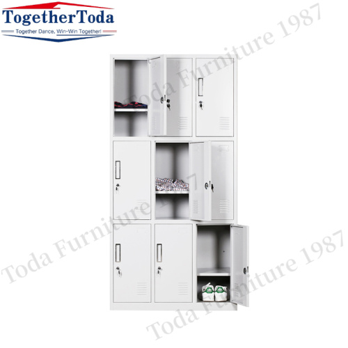 Large capacity multi-door metal lockers lockers Shoe lockers