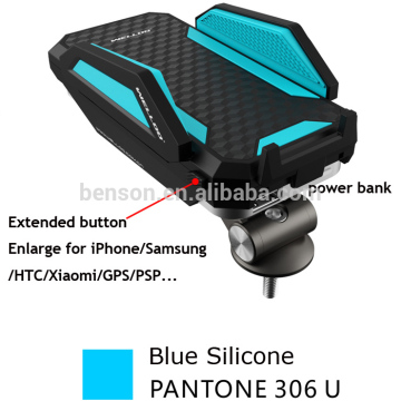 Smart Phone Bike Mount Holder with Rechargeable Power Bank for Bicycle / Motorcycle