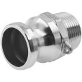 Nerjaveèi asye Global Kalite F Cam ak Groove Kawotchou Fitting