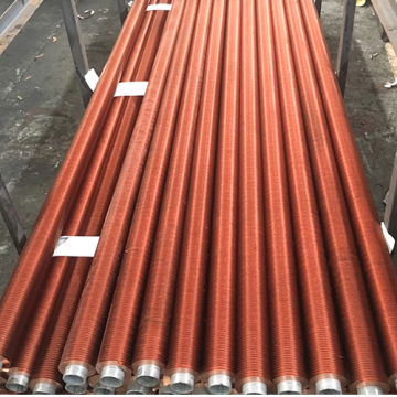 Copper High Frequency Welded Fin Tube