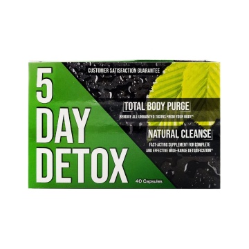 OEM/ODM Vegan Cleanse 5 Day Detox Slimming Capsules