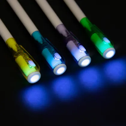 Multi Function UV Invisible Pen - Magic Disappearing Ink Secret Message Marker