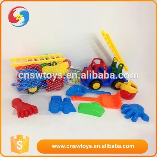 Beach toy car and shovel carefully crafted child toy