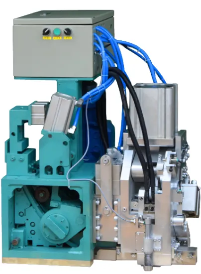 Argon arc welding type strapping machine head