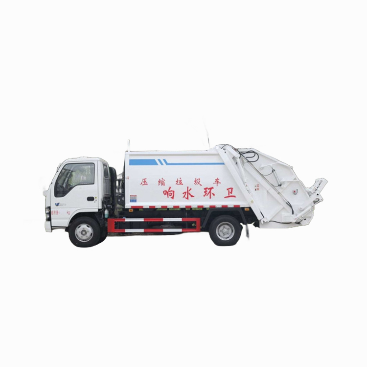 Isuzu 8cbm Rear Loader waste Bin Refuse Truck