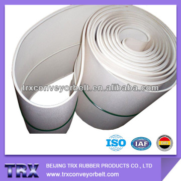 White Smooth PVC Conveyor Belt