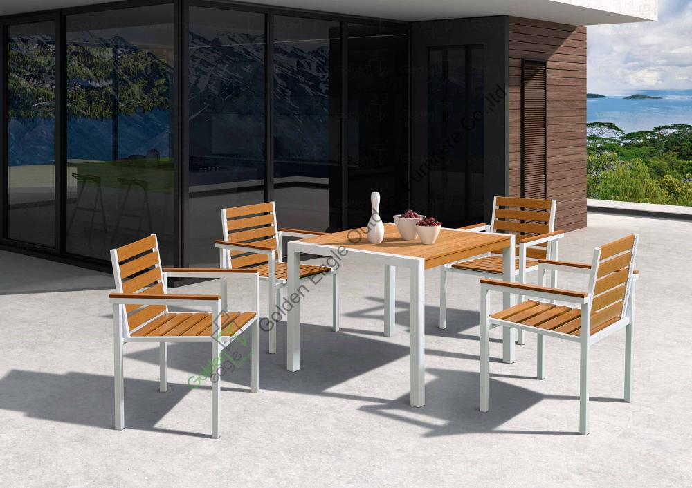 outdoor furniture Plastic wood table