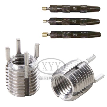 Thin Wall Fasteners Light Heavy Carbon Steel M8*1.25 Stainless Steel Wire Thread Insert Bolt Insert Product Thread Inserts