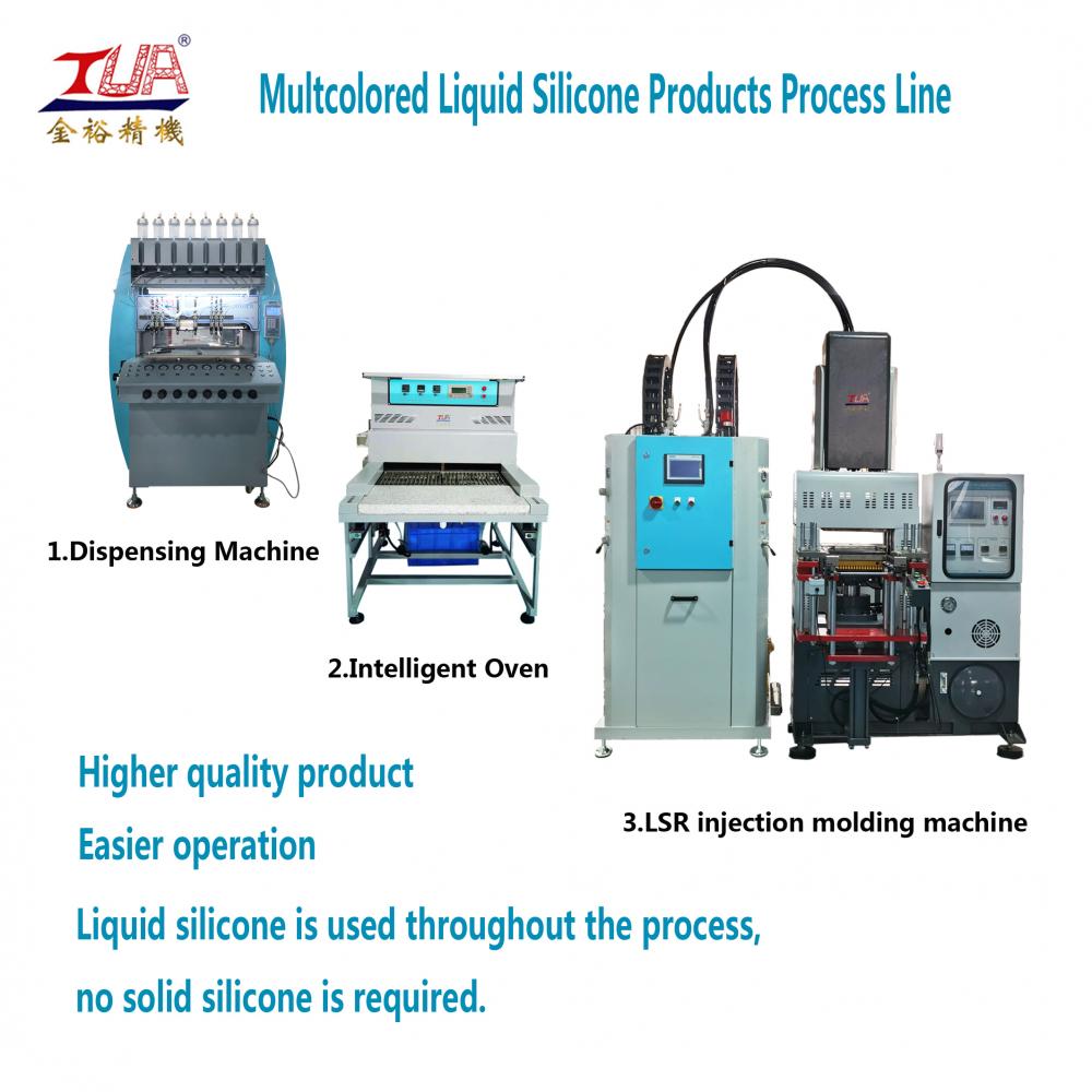 Silicone Nipple Liquid Silicone Goma Injectice Machine