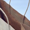 Bolsa de bolso de papel kraft de tamaño múltiple personalizado
