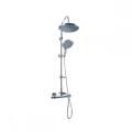 High-end Wall Mounted Antique Shower Faucet Brass Concealed Shower Set