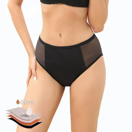 OEM ODM 4 Layers High Waist Menstrual Panties