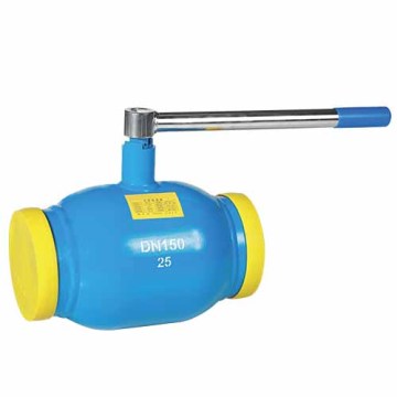 Fully welded ball valve