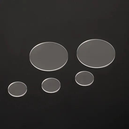 GiAi Customized Transparent Coated Optical Sapphire Window Lens - Sapphire Crystal Watch Glass