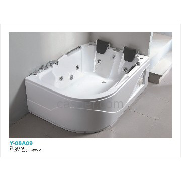 Luxury massage bathtub with CE certificate in multi-functions