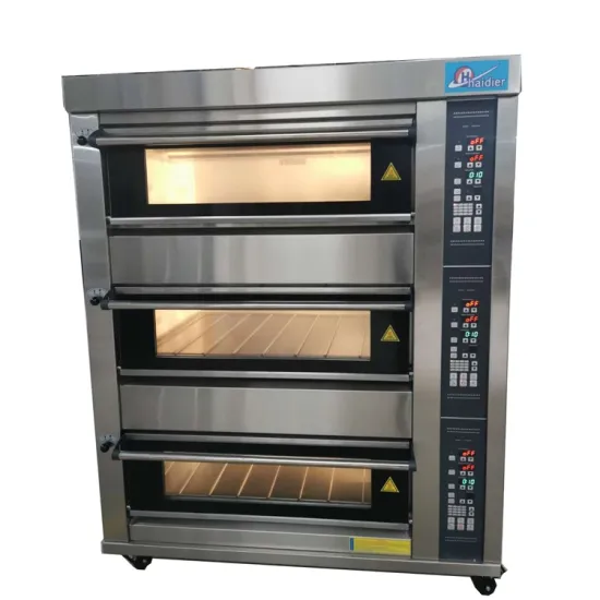 Mechanical Timer Control Controlling Mode Bakery Deck Oven