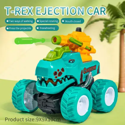 Interactive Inertial Car Dinosaur Toy Gifts for Children