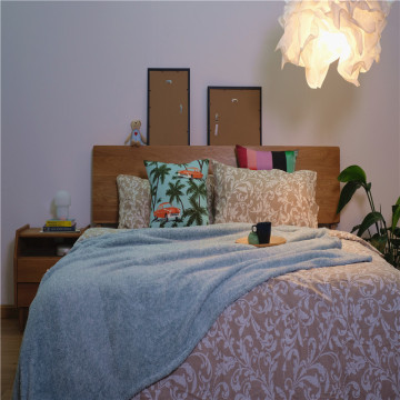 Short Plush Breathable Printed Coral Velvet Blankets