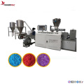 Plastic pellets hot cutting granulator line