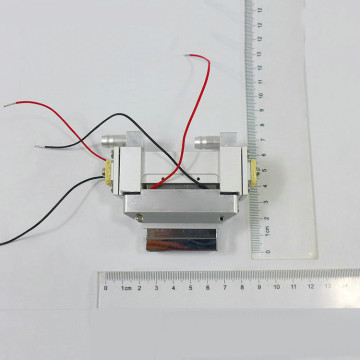 IPL Hand Piece Handle with Optimal Metal Cavity for Water Flow Tube Integration