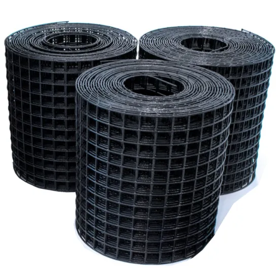 Black PVC Welded Mesh Solar Panel Bird Wire Guard Pigeon Net 8\" x 100\"" 

However, for better search engine optimization and readability, you might consider:

"Black PVC Solar Panel Bird Guard Net 8x100 Inches