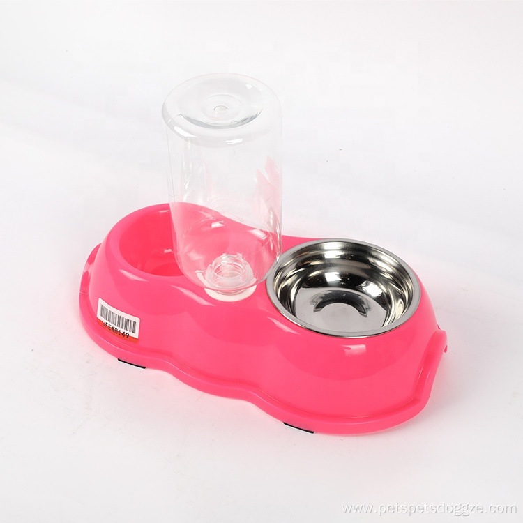 Durable Pet Food Feeder Dog Water Bottle Dispenser