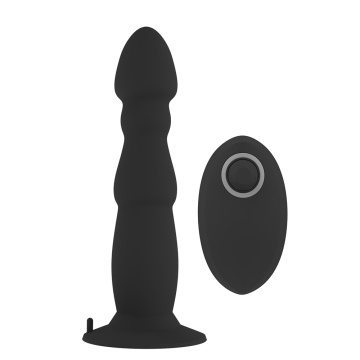 Prostate Vibrating Anal Plug With Remote & Suction Cup Base