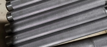 Embossing shaft for mechanical equipment components